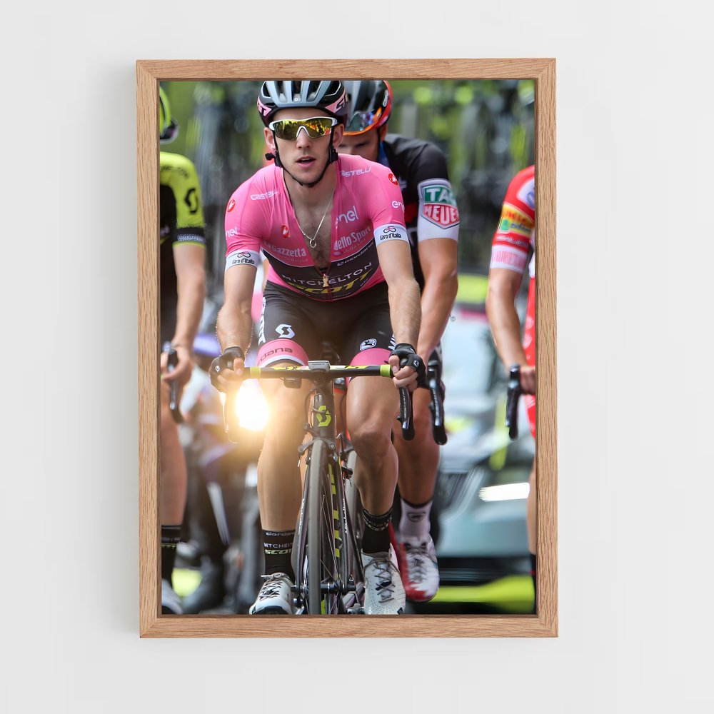 Poster Sur la Route avec Simon – affiche Cyclisme (vue 4)